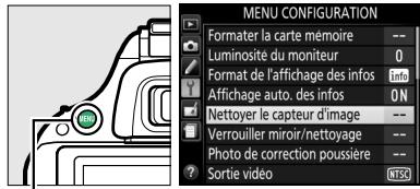 NIKON 05200 KIT 18-55VRIT + 55 - Sélectionner Nettoyer le capteur d'imag dans le menu Configuration. - 1