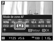 NIKON 05200 KIT 18-55VRIT + 55 - ■ Choix d'un point AF - 1