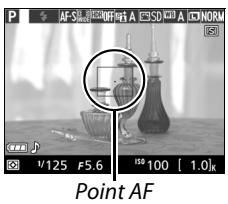NIKON 05200 KIT 18-55VRIT + 55 - Positionner le point AF. - 1