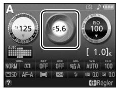 NIKON 05200 KIT 18-55VRIT + 55 - Choisir une ouverture. - 2