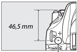 NIKON 05200 KIT 18-55VRIT + 55 - Repere du plan focal - 1