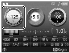 NIKON 05200 KIT 18-55VRIT + 55 - Choisir l'ouverture et la vitesse d'obturation. - 2
