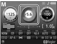 NIKON 05200 KIT 18-55VRIT + 55 - Choisir l'ouverture et la vitesse d'obturation. - 6
