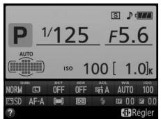 NIKON 05200 KIT 18-55VRIT + 55 - Format de l'affichage des infos - 1