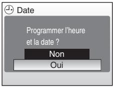 NIKON CoolpixLG - Appuyez sur les commandes  ou  pour désirir [Oui], puis appuyez sur  . - 1