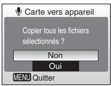NIKON CoolpixLG - Appuyez sur les commandes  ou  pour selectionner [Oui], puis appuyez sur  . - 1