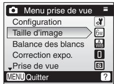 NIKON CoolpixLG - Affichage du menu Configuration - 1