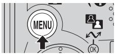 NIKON CoolpixLG - Appuyez sur MENU en mode de visualisation. - 1