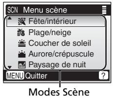 NIKON CoolpixLG - Prise de vue en modes Scène - 3