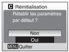 NIKON CoolpixLG - Reinitialisation - 1