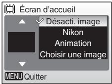 NIKON CoolpixLG - Ecran d'accueil - 1