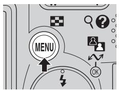 NIKON CoolpixLG - Appuyez sur MENU. - 1