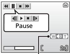 NIKON CoolpixLG - Visualisation d'un clip video - 2