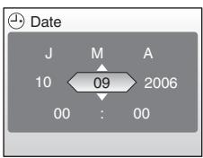 NIKON CoolpixLG - Utilisez < ou > pourCHOISIR le fuseau horaire de votre domicile, puis appuyez sur 路 - 3