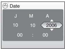NIKON CoolpixLG - Utilisez < ou > pourCHOISIR le fuseau horaire de votre domicile, puis appuyez sur 路 - 4