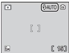 NIKON CoolpixLG - Appuyez sur les commandes ou du sélecteur multidirectionnel pour sélectionner le mode flash souhaité, puis appuyez sur . - 2
