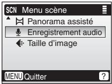 NIKON CoolpixLG - Lecture d'enregistrements audio - 1