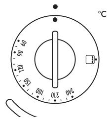 DELONGHI EO 3870 BLANC - BOUTON DE MARCHE ET MINUTERIE (G) - 1