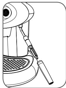 ILLY X7 ROUGE 6604 - PREPARATION DE L'EAU CHAUBE - 1