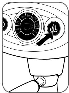 ILLY X7 ROUGE 6604 - PREPARATION DE L'EAU CHAUBE - 3