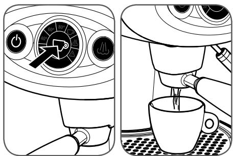 ILLY X7 ROUGE 6604 - REGLAGE DE LA QUANTITE DE CAFE DANS LA Tasse - 1