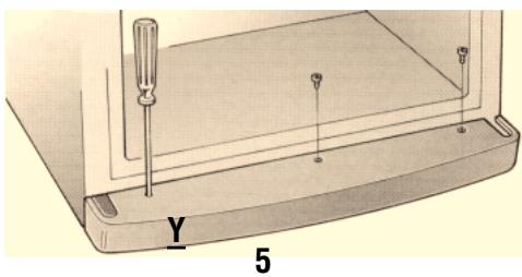 VEDETTE CV30 - Comment enlever la plinthe - 1