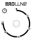 PROLINE LX 39cobI - SCHEMA CONCERNANT LA POSITION DU PLATE AU - 1