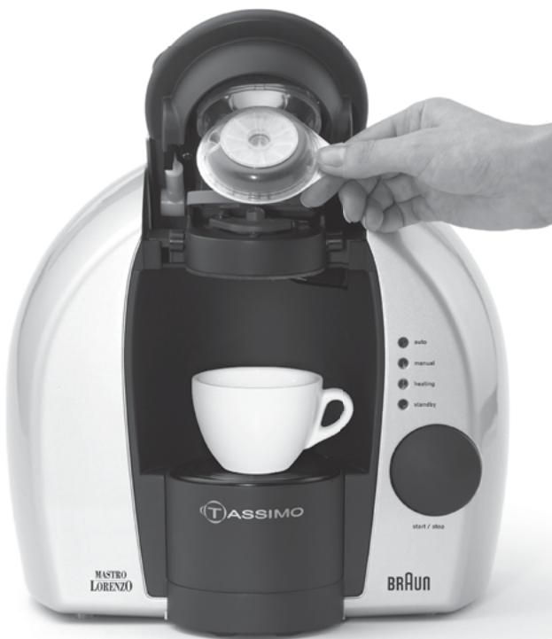 BRAUN TA 1000 BLEU TASSIMO - Mode d'emploi - Mode Auto - 6