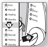 BRAUN TA 1000 BLEU TASSIMO - Mode d'emploi - Mode Manual - 1