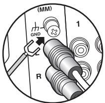 ONKYO A-9110-B - Raccordement des lecteurs (Branchement de la platine disque) - 2
