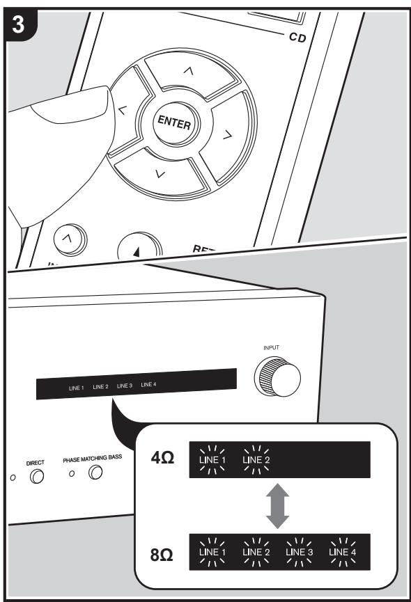 ONKYO A-9110-B - Réglage de l'impédance d'enceinte - 3