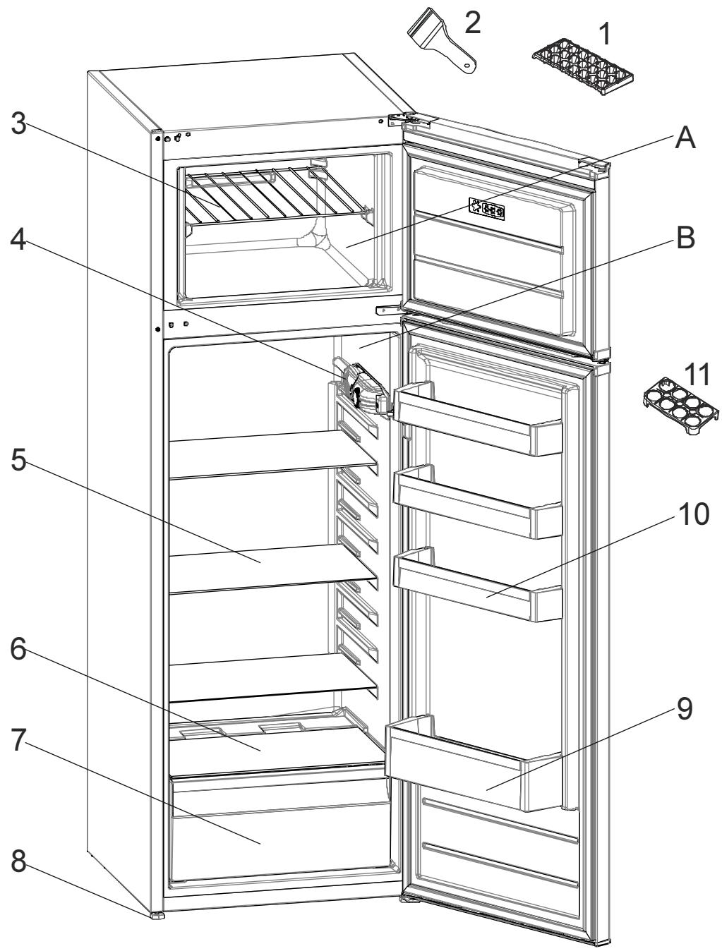 VESTFROST DDV240SL - FICHE PRODUIT - 2