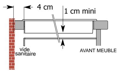 DE DIETRICH DTV 324 XE1 - Choix d'installation - 2