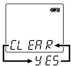 OLYMPUS VN 900 ARGENT - Remetre l'enregistreur dans l'etat initial (CLEAR) - 1