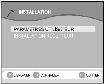 SAGEM PACK PVR 160+ITD 62 - 6-1 SELECTION DE LA LANGUE - 1