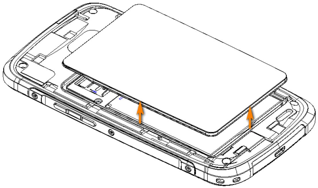 TOSHIBA ELEMENT NOIR - Préparation du téléphone portable avant utilisation - 2