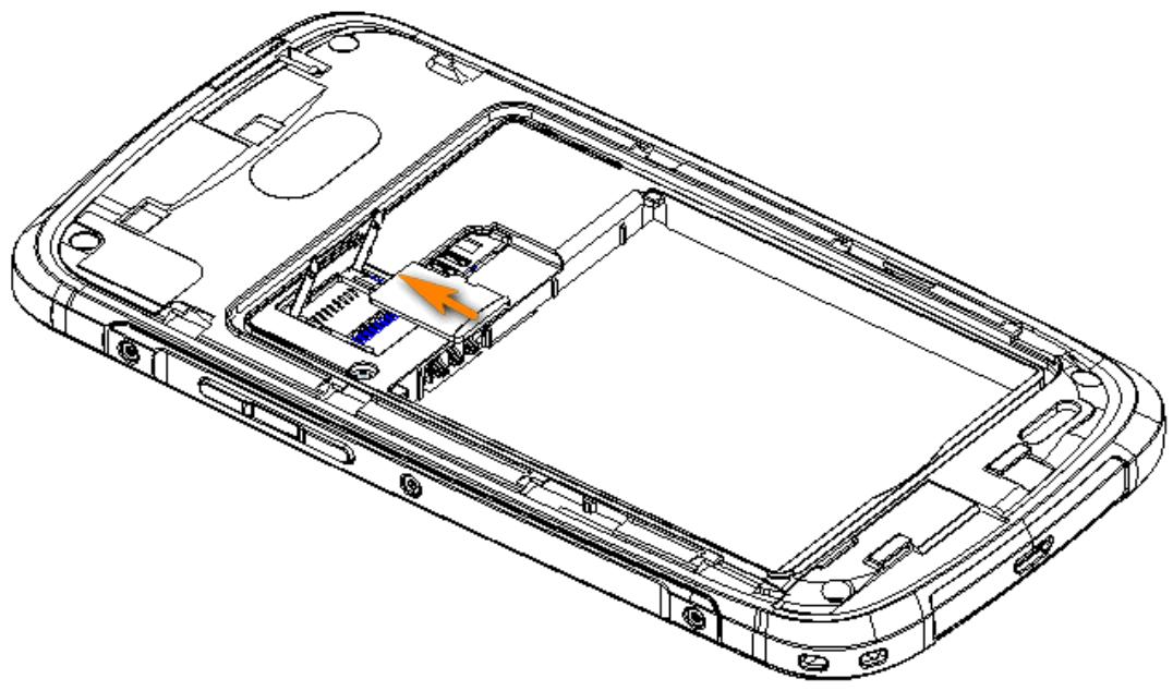TOSHIBA ELEMENT NOIR - Préparation du téléphone portable avant utilisation - 4