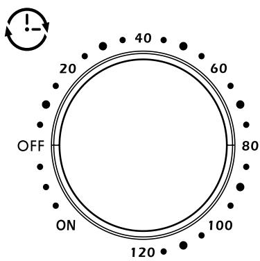 BRANDY CHEF350LUX-Ncopic - Réglage de la durée de cuisson - 1