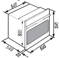 MIELE H4020BM - Cotes d'encastrement - 3
