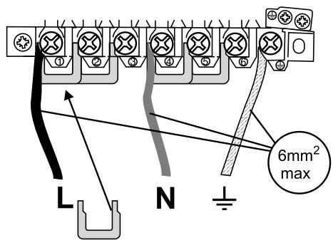 FALCON TXT 110DFGB-EU NOIR - Raccordement électrique - 2