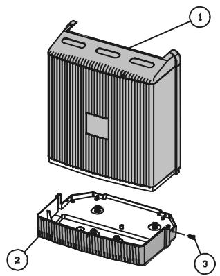 AIRWELL AELIA 2 10 CD - NETTOYAGE DU BASSIN DE CONDENSATION DE L'UNITÉ EXTERIEURE (voir Figures 23 et 24) - 2