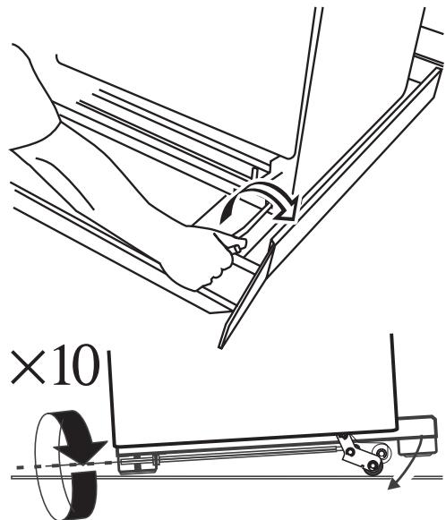 FALCON CLAS9ONGWH/B-EU - Déplacement de la cuisinière - 4