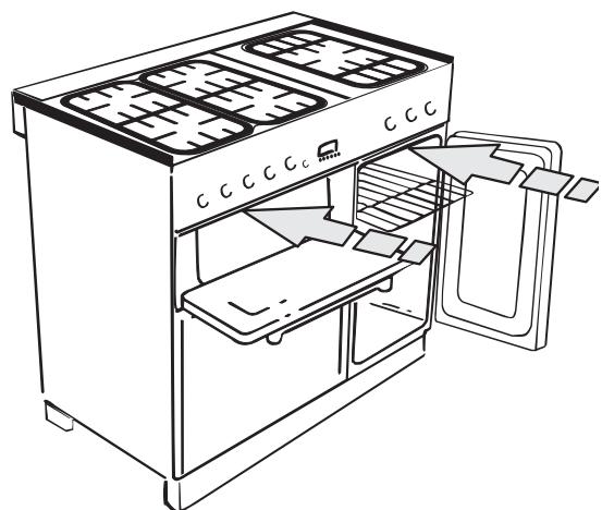 FALCON CLAS9ONGWH/B-EU - Déplacement de la cuisinière - 5