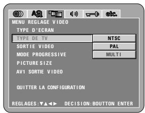 DENON DVD-A11 - 16:9 (Réglage usine par défaut) - 2