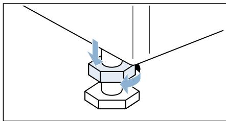 BOSCH WDU28560FF - Nivellement - 1