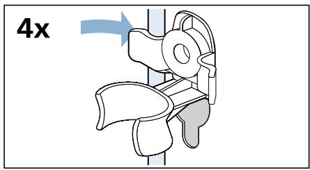 BOSCH WDU28560FF - Installation des securités de transport : - 5