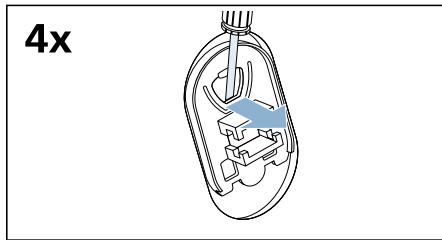 BOSCH WDU28560FF - Installation des securités de transport : - 1