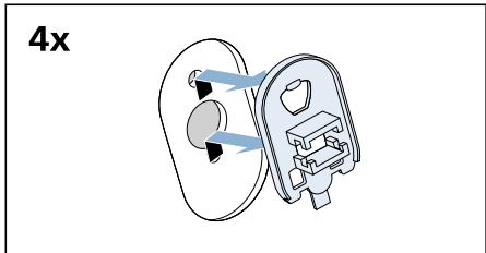 BOSCH WDU28560FF - Installation des securités de transport : - 2
