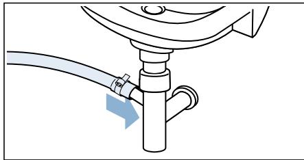 BOSCH WDU28560FF - Écoulement dans un siphon - 1