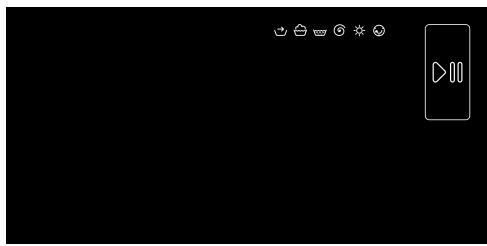 BOSCH WDU28560FF - Indicateurs d'etat pour l'avancement du programme (sequence de programme) - 1